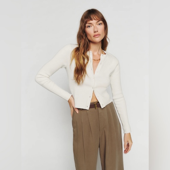 Reformation Sweaters - NWT Reformation Joanne Cardigan - Medium